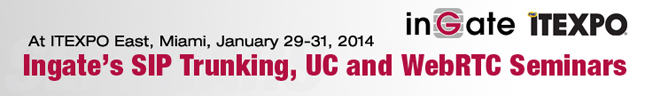 Ingate's SIP Trunk-UC Seminars